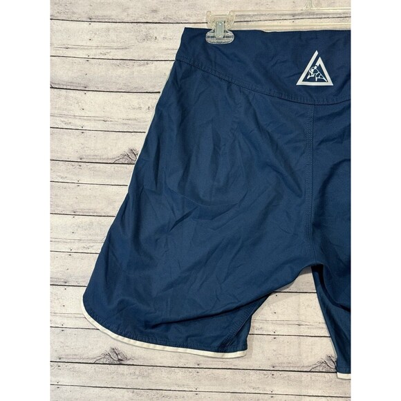 GRACIE Mens Training Shorts Sz 30 Blue Jiu Jitsu MMA BJJ Fight Martial Arts 8” - Picture 13 of 16